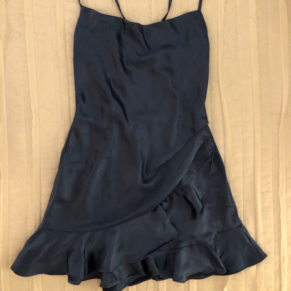 Princess Polly Navy Romper - Picture 6 of 7
